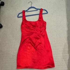 Princess Polly Cobie Mini Dress, Red, Size US 4